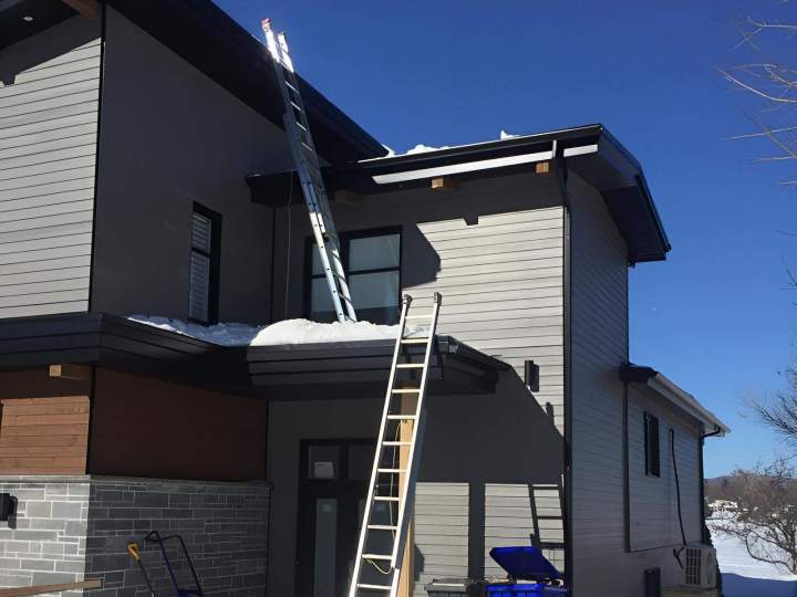 Remplacement de gouttières Québec