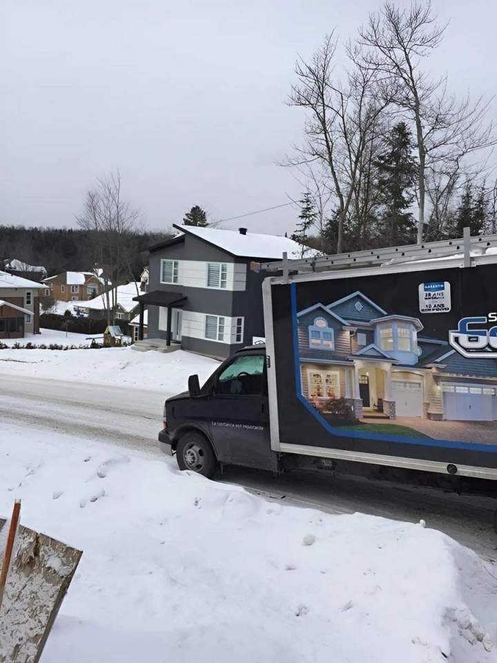 Pose de gouttières Québec