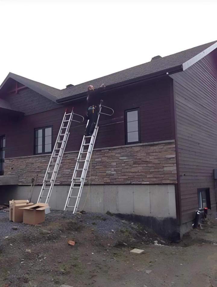 Installation de gouttières Québec