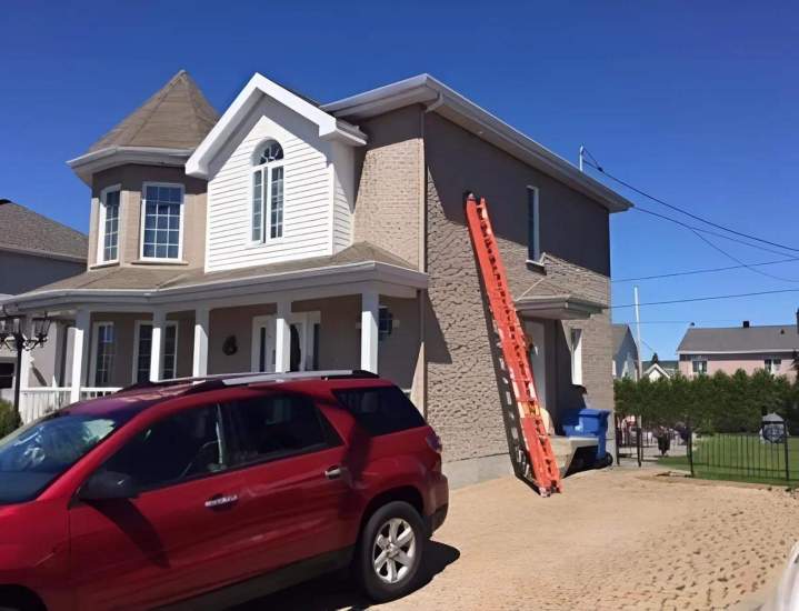 Installation de gouttières Québec