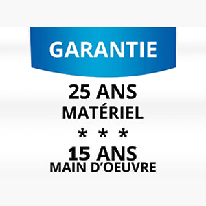 Logo garantie 25 ans Matériel