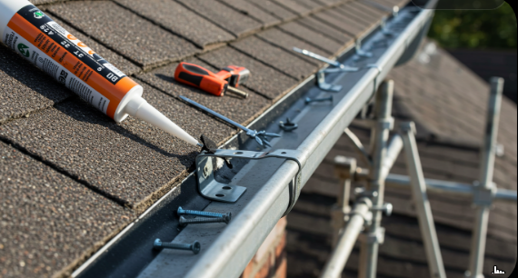 reparation gouttieres affaissees ou mal fixees